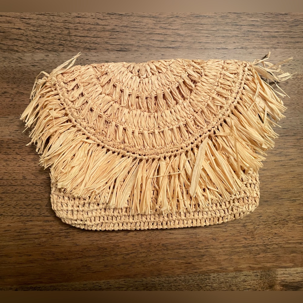 Small beach clutch